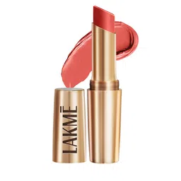 Lakme 9to5 Powerplay Priming Matte Lipstick, Lasts 16hrs, Coral Date, 3.6g-7