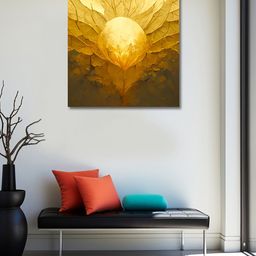OLIVE TREE Gold-Toned Canvas Other Painting Wall Art-picture-37