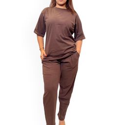 JAC INDIAN Pure Cotton T-Shirt With Trousers Co-Ords-picture-29