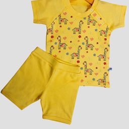 BAESD Boys Printed Organic Cotton T-shirt With Short-31