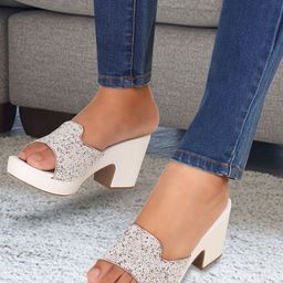 Carlton London Women Embellished Party Wedge Sandals-image-48