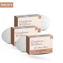 GLAMVEDA Set Of 3 Glutathione Soap With Kojic Acid - 75g Each-55