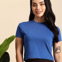 Mast & Harbour Cropped T-shirt-image-54