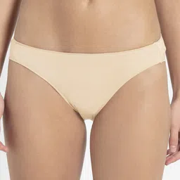 Jockey Women Nude-Coloured Solid Bikini Briefs-1803-picture-38