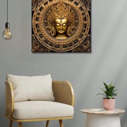 OLIVE TREE Gold-Toned Canvas Other Painting Wall Art-picture-30