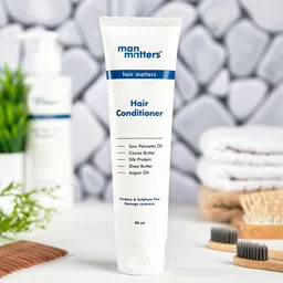Man Matters Hair Conditioner Repairs Dry & Damaged Hair, Moisturises & Reduces Frizz-90ml-57