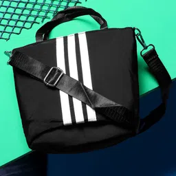 Bag Pepper Striped Structured Tote Bag with Applique-image-4