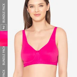 GROVERSONS Paris Beauty Pack of 2 Non-Wired Seamless All Day Comfort T-shirt Bra-image-71