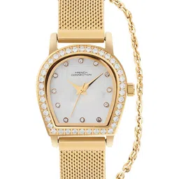 French Connection Women Dial & Stainless Steel Straps Analogue Watch FCH12GM-image-14