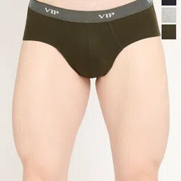 VIP Men Pack Of 4 Assorted Cotton Basic Briefs VP-MI-BF-FRESH-10P-95-PO4-picture-15