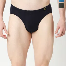 VIP Men Pack Of 3 Assorted Cotton Basic Briefs VP-MI-BF-SKNII-10P-XL-PO3-picture-26
