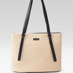 Van Heusen Basket weave Textured Structured Shoulder Bag-9
