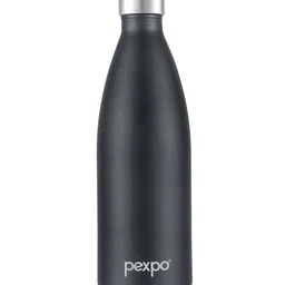 Pexpo Black Stainless Steel Double Wall Vacuum Water Bottle 850 ML-image-16