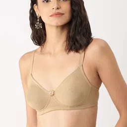 DressBerry Beige Solid Non-Wired Non Padded Everyday Bra DB-ENC-BRA-003B-picture-39