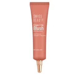 SWISS BEAUTY Lightweight Cream It Up Blush with Shea Butter 10ml - Copper Cheeks 04-22