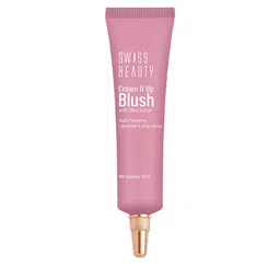 SWISS BEAUTY Lightweight Cream It Up Blush with Shea Butter 10ml - Natural Flush 02-13
