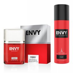 Envy Men Fiery Fragrance Combo - Deodorant 115g + Eau De Parfum 50ml-10