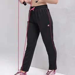 HRX By Hrithik Roshan Women Striped Training Rapid-Dry Track Pants-picture-15
