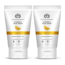 THE MAN COMPANY Set of 2 Turmeric & Moringa Vitamin C Face Wash-23