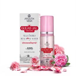 AYOUTHVEDA Gulab Jal Steam Distilled Real Rose Water Facial Toner - 100ml-19