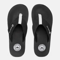 Woodland Men Woven Design & Printed Detail Thong Flip-Flops-picture-49