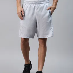 UNDER ARMOUR Men Grey Woven Graphic Emboss Solid Sports Shorts-picture-13