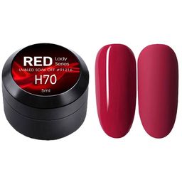 CANNI Red Lady Series UV & LED Gel Nail Polish 5 ml - H70-image-87