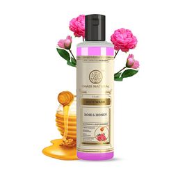Khadi Natural Rose & Honey Body Wash For Soft, Smooth & Hydrate Skin - 210ml-39