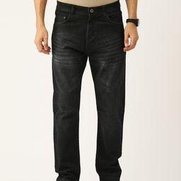 PARIS HAMILTON Men Relaxed Fit Light Fade Acid Wash Stretchable Jeans-image-72