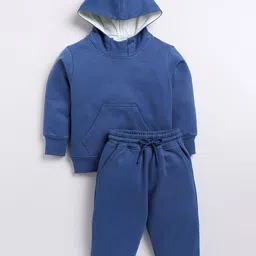 COT & CANDY Kids Hooded Sized Sweatshirt With Relaxed Joggers-image-28