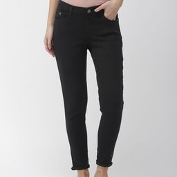 Flying Machine Women Black Skinny Fit Mid-Rise Clean Look Stretchable Jeans-image-24