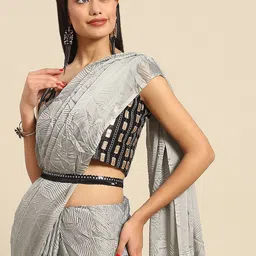Anouk Woman Pure Georgette Saree-image-63