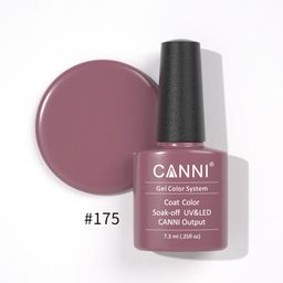 CANNI Gel Color System Coat Color Soak-Off UV&LED Gel Nail Polish - Pale Pink 175-image-21