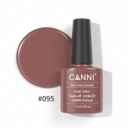 CANNI Gel Color System Coat Color Soak-off UV&LED Gel Nail Polish - Chocolate 095-image-76