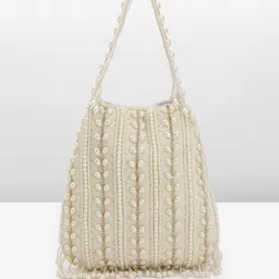 FABBHUE Embroidered Velvet Purse Clutch-image-6