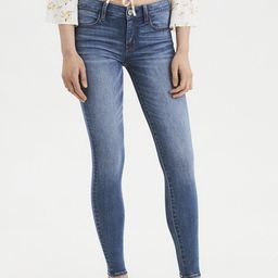 AMERICAN EAGLE OUTFITTERS Women Blue Jegging Fit Low-Rise Clean Look Stretchable Jeans-image-75
