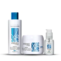 LOreal Professionnel Set of Serie Expert Xtenso Care Shampoo+Mask+Serum with Pro Keratin-33