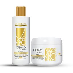 LOreal Professionnel Set of Serie Expert Xtenso Care Shampoo + Mask with Pro Keratin-45