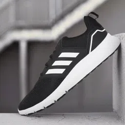 ADIDAS Men Black & White Woven Design Axelate Walking Shoes-picture-24