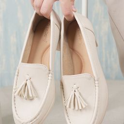 DressBerry Women Solid Patent Leather Loafers Casual Shoes-32