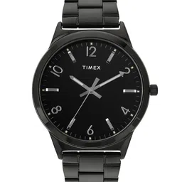 Timex Men Brass Dial & Stainless Steel Bracelet Style Straps Analogue Watch- TWTG100SMU02-image-42