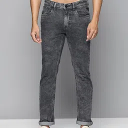 Flying Machine Men Black Micheal Slim Fit Heavy Fade Stretchable Casual Jeans-image-78