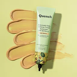Quench Bravocado Daily Defense SPF 50 PA+++ Tinted Sunscreen 50 ml - Light Medium-23
