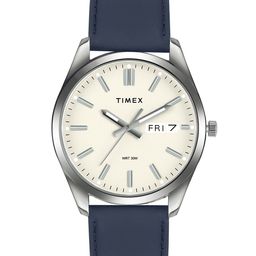 Timex Men Brass Dial & Leather Straps Analogue Watch- TWTG10416-picture-58