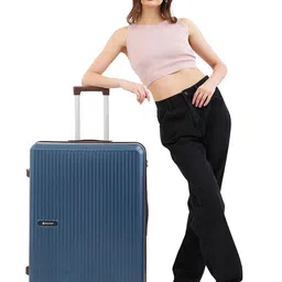 BAOMI EDGE Range Sapphire Blue 30" Large Hard Luggage-image-42