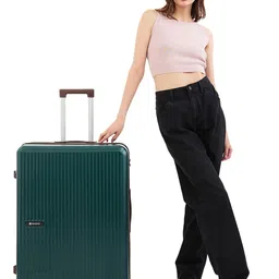 BAOMI EDGE Range Dark Green 30" Large Hard Luggage-image-3