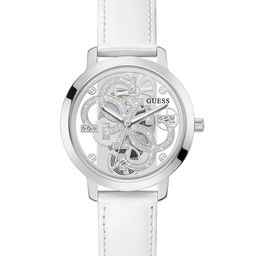 GUESS Women Skeleton Dial & Leather Straps Trend Quattro Analogue Watch- GW0383L4-image-51
