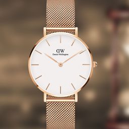 Daniel Wellington Women Petite Melrose Dial White 32 mm Watch - DW00100163-image-40
