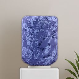 Kuber Industries Blue & Black Camo-Printed Dust-Proof Water Dispenser Bottle Cover-22