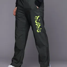 ASICS Men Brand Logo Graphic Printed Water Repellent Woven Training Track Pants-image-86